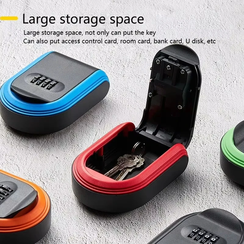 Wall Mount Key Lock Box, 4 Dig – Home Security Key Box Bewertung und Preis