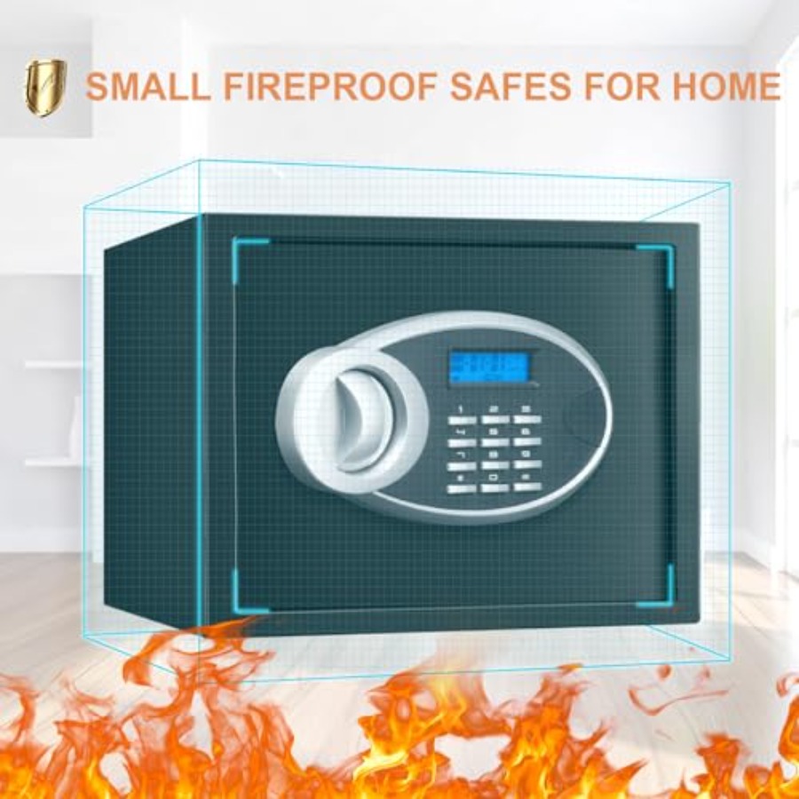 Safe Box Fireproof Waterproof  – Home Security Key Box Bewertung und Preis