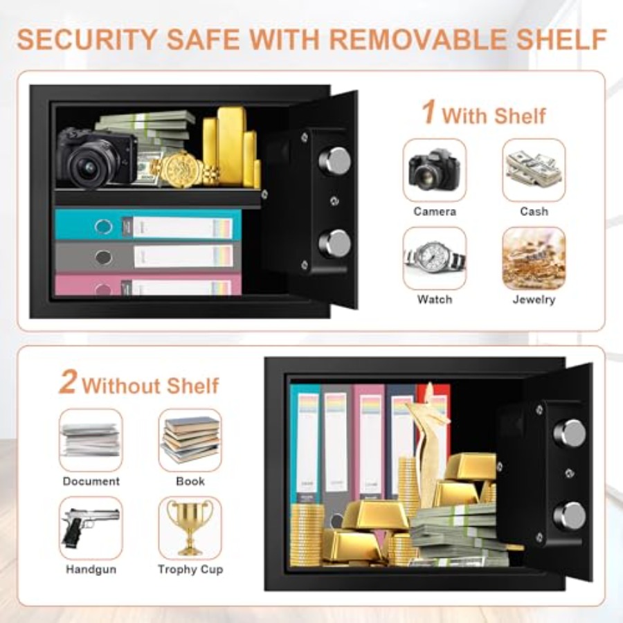 Safe Box Fireproof Waterproof  – Home Security Key Box Bewertung und Preis