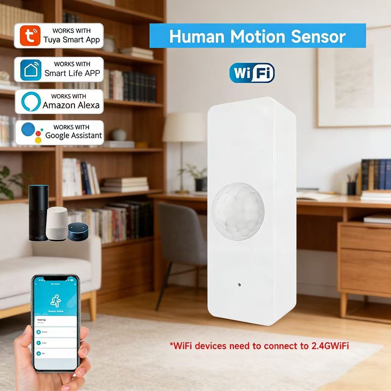 WiFi Smart PIR Motion Sensor T – Home Security Home Assistant Bewertung und Preis