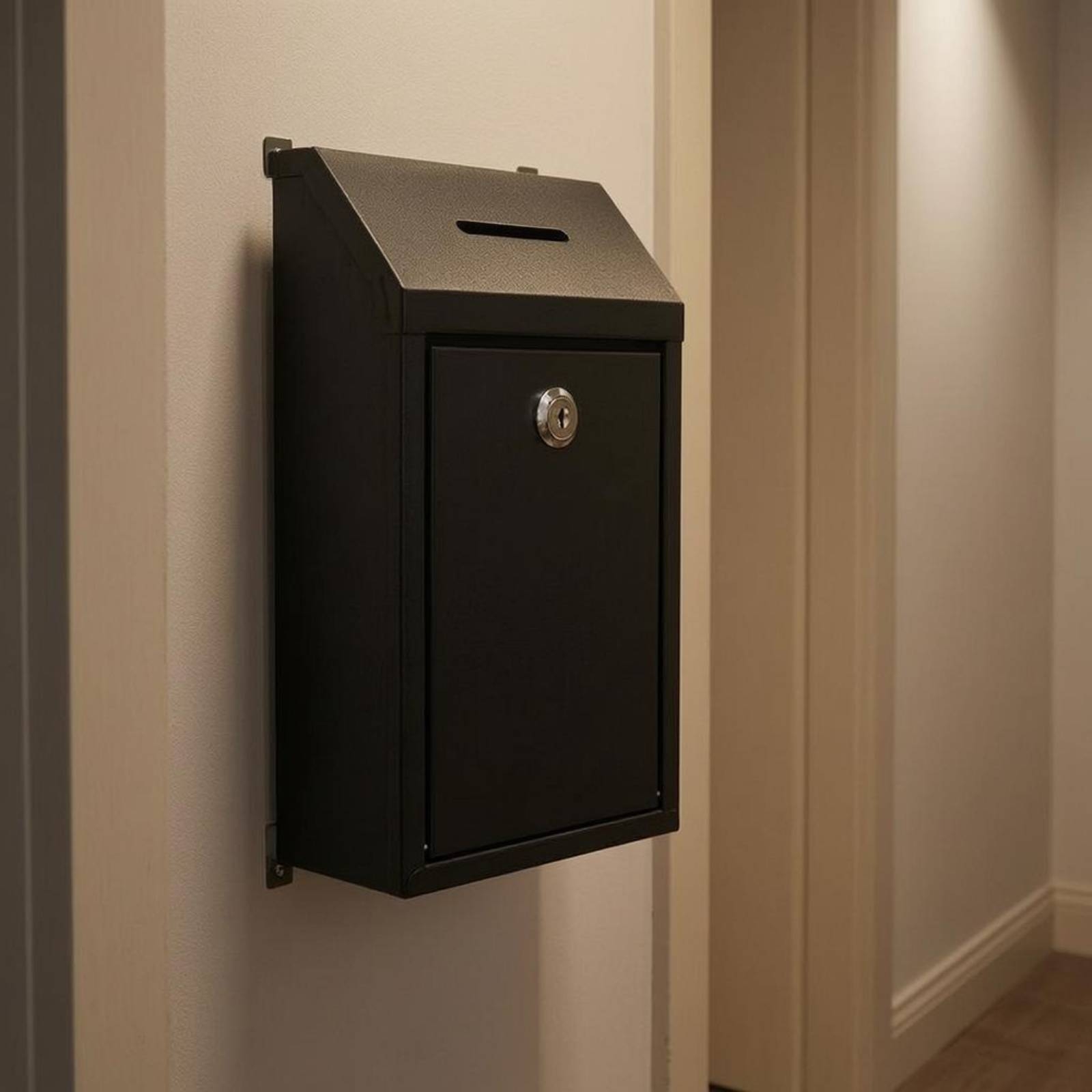 Slanted-Top Mailbox Keyed Lock – Home Security Service Bewertung und Preis