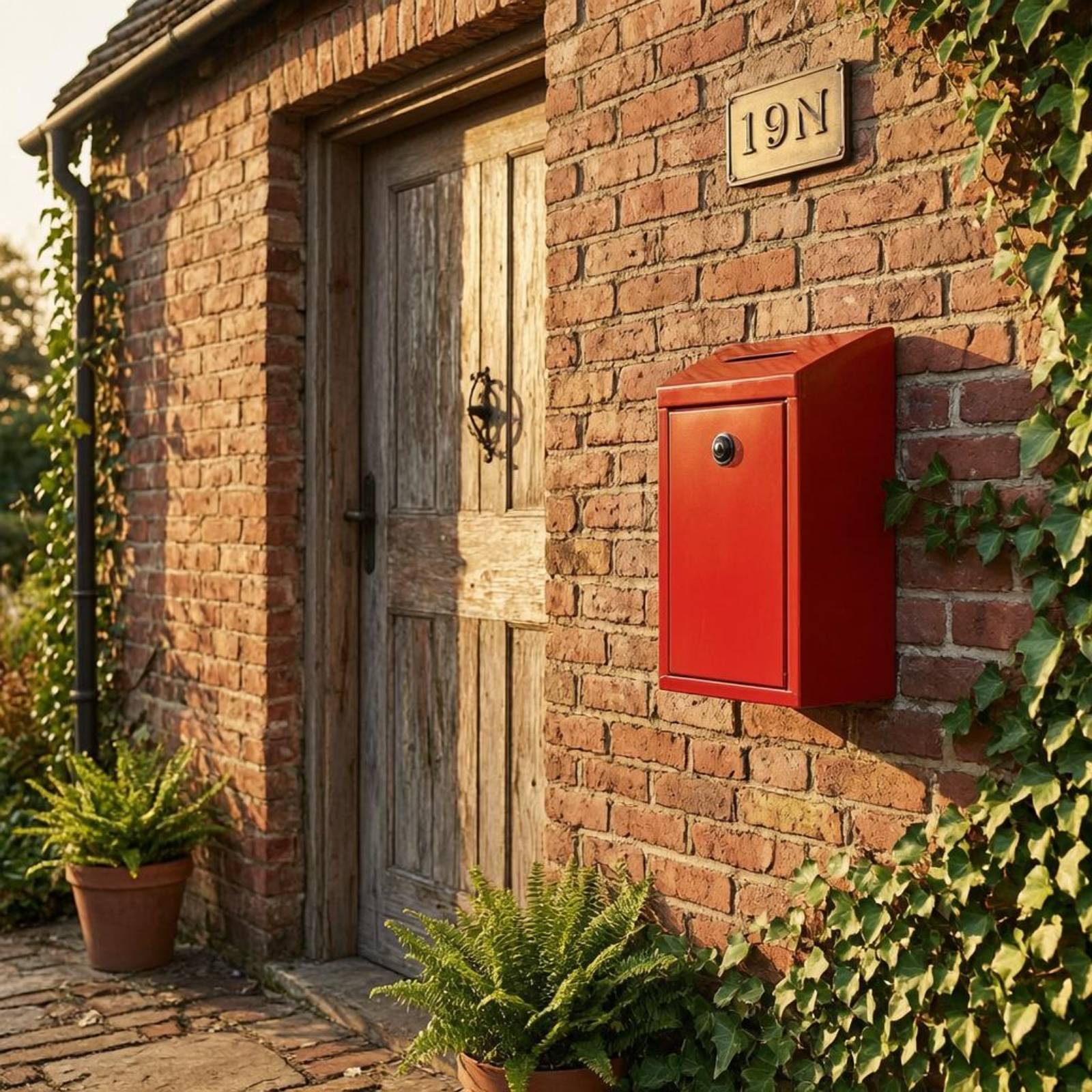 Slanted-Top Mailbox Keyed Lock – Home Security Service Bewertung und Preis