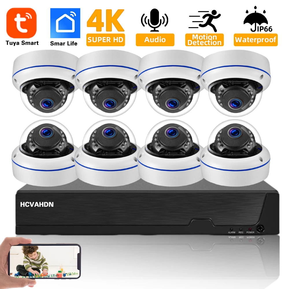 Smart Life 4K POE CCTV Securit – Nvr Kit 8 Channel Bewertung und Preis