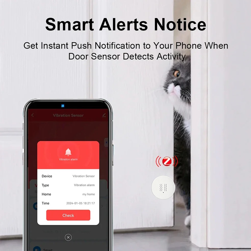 Tuya ZigBee Smart Vibration &  – Home Security Home Assistant Bewertung und Preis