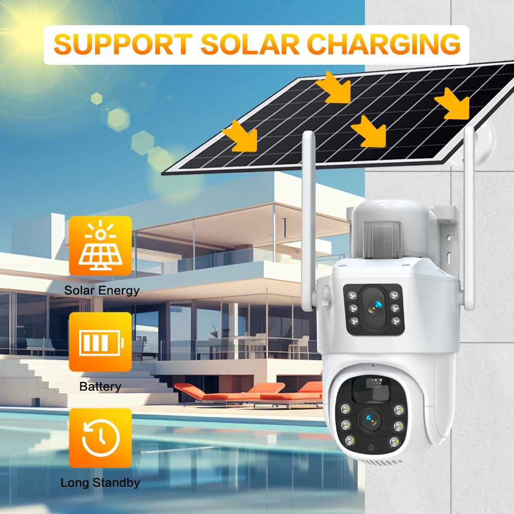 10CH Wireless NVR 4k 8mp Dual  – Camera Solar Wireless Bewertung und Preis