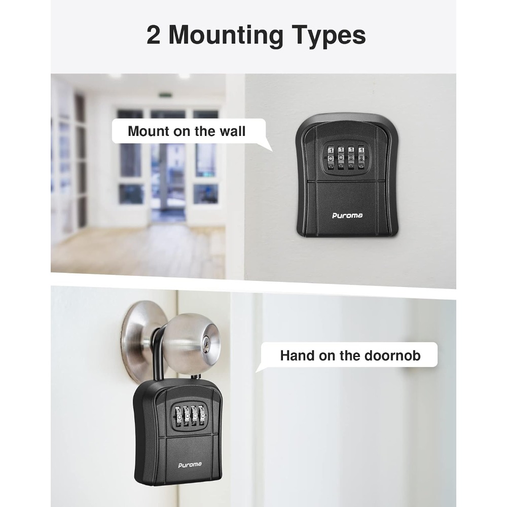 Key Lock Box, Portable Combina – Home Security Key Box Bewertung und Preis
