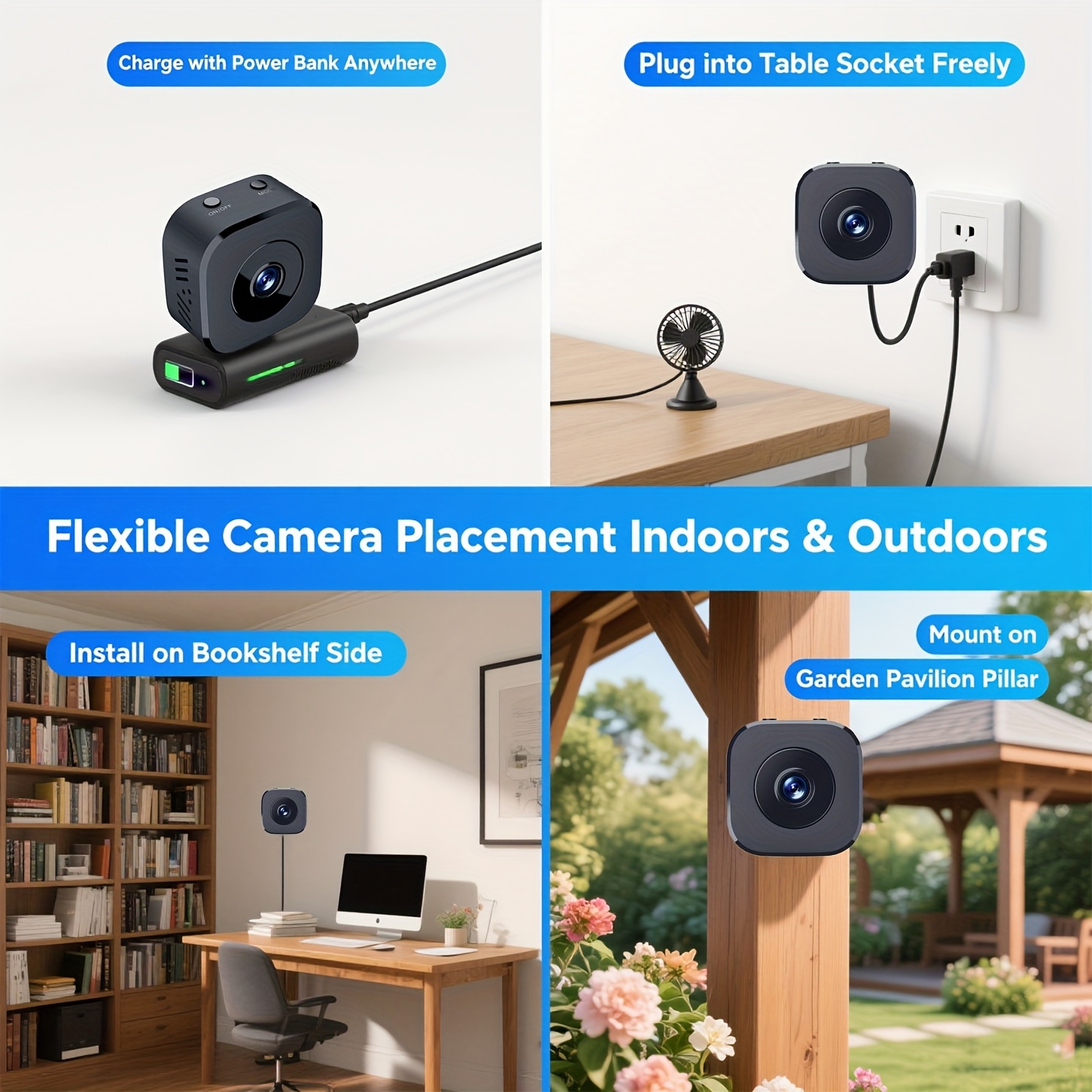 1080P HD Mini WiFi Camera Indo – Home Security With Monitoring Bewertung und Preis