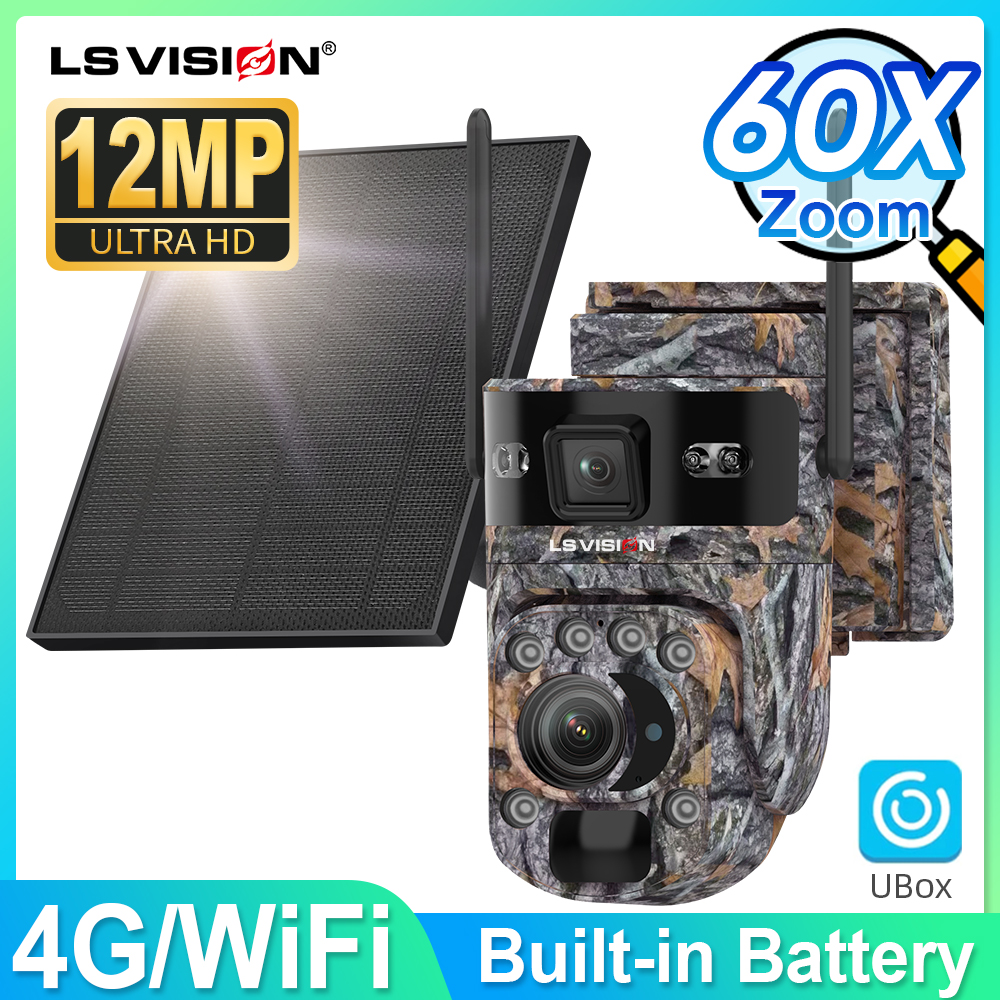 LS VISION 60X Zoom Trail Camer – Camera Solar Wireless Bewertung und Preis