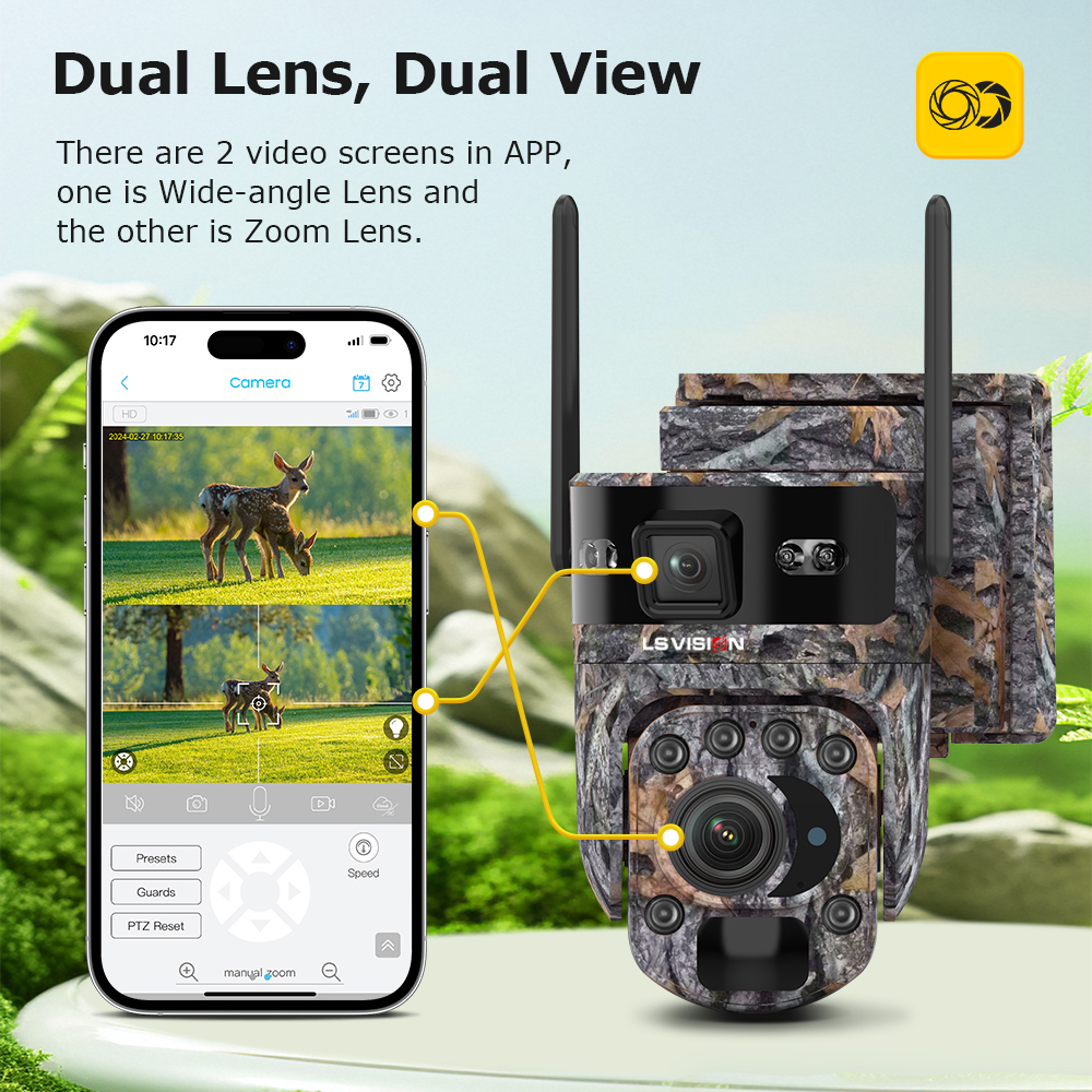 LS VISION 60X Zoom Trail Camer – Camera Solar Wireless Bewertung und Preis