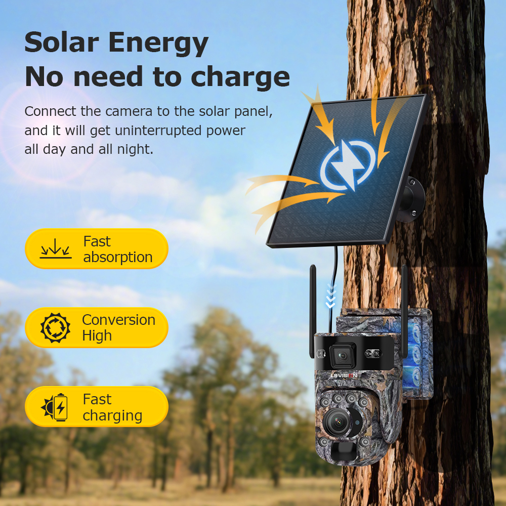 LS VISION 60X Zoom Trail Camer – Camera Solar Wireless Bewertung und Preis