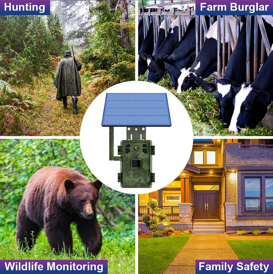 4G LTE Wildlife Solar Hunting  – Camera Solar Wireless Bewertung und Preis