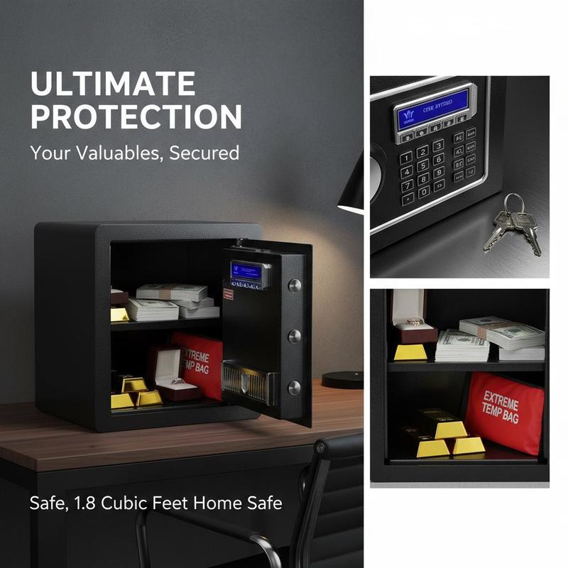 Digital Security Box 1.8 Cubic – Home Security Key Box Bewertung und Preis