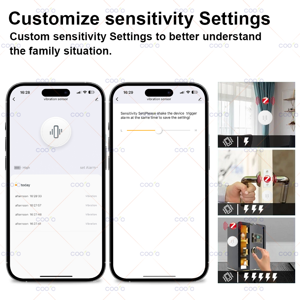 ZigBee Tuya Smart Vibration Se – Home Security With Monitoring Bewertung und Preis