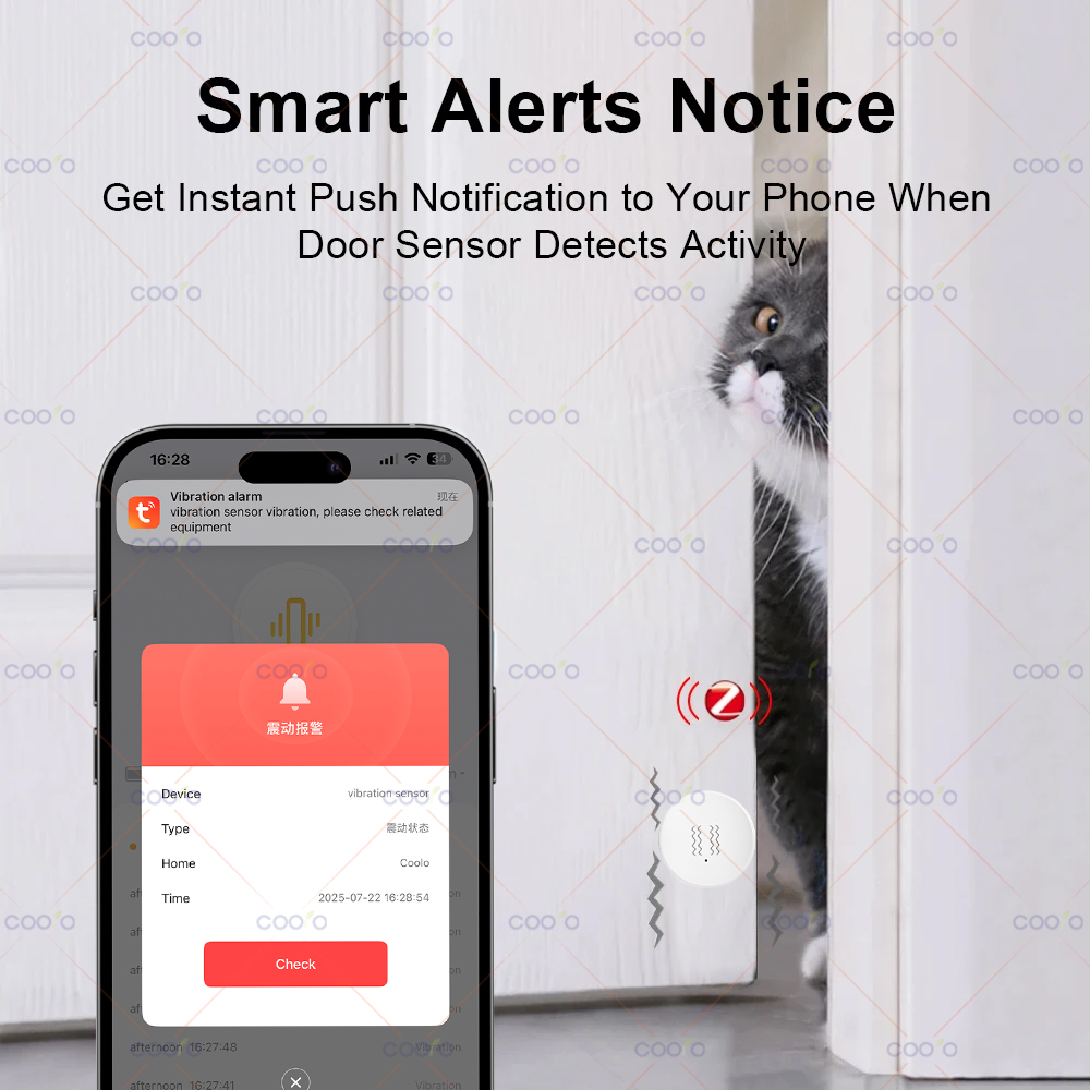 ZigBee Tuya Smart Vibration Se – Home Security With Monitoring Bewertung und Preis