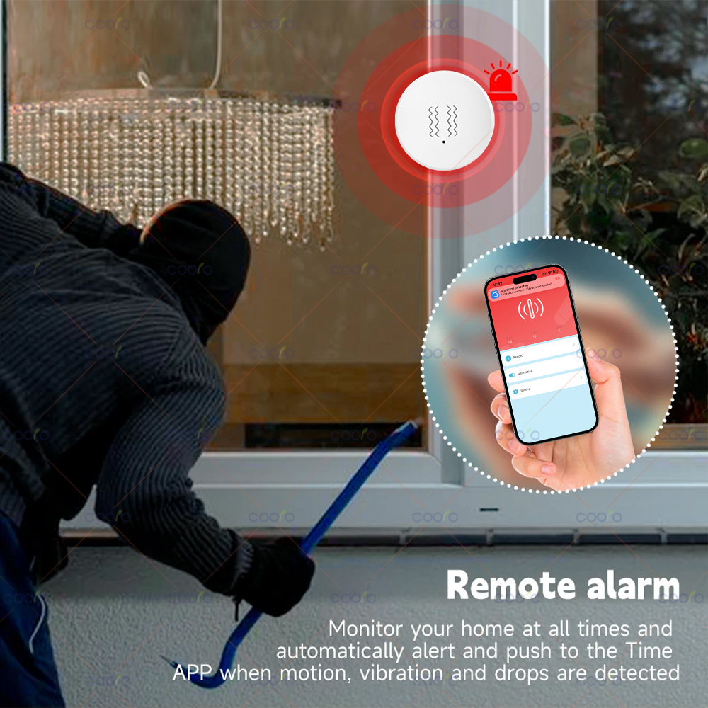 ZigBee Tuya Smart Vibration Se – Home Security With Monitoring Bewertung und Preis
