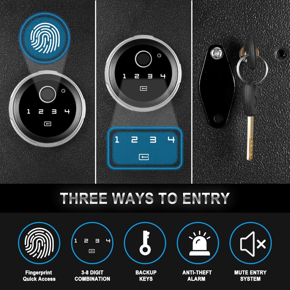 Security Biometric Fingerprint – Home Security Safe Bewertung und Preis