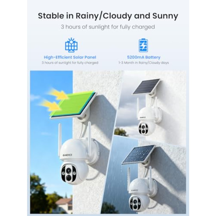 Outdoor wireless solar securit – Home Security Cameras No Subscription Bewertung und Preis