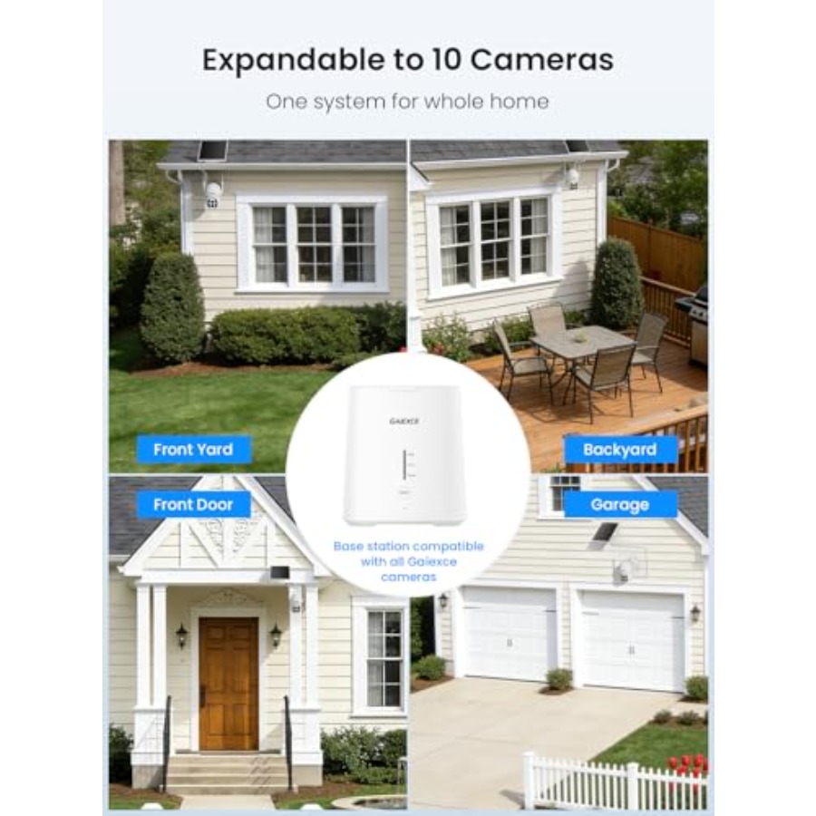 Outdoor wireless solar securit – Home Security Cameras No Subscription Bewertung und Preis