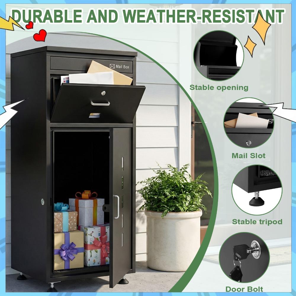 42In Oversized Parcel Drop Box – Home Yard Security Bewertung und Preis