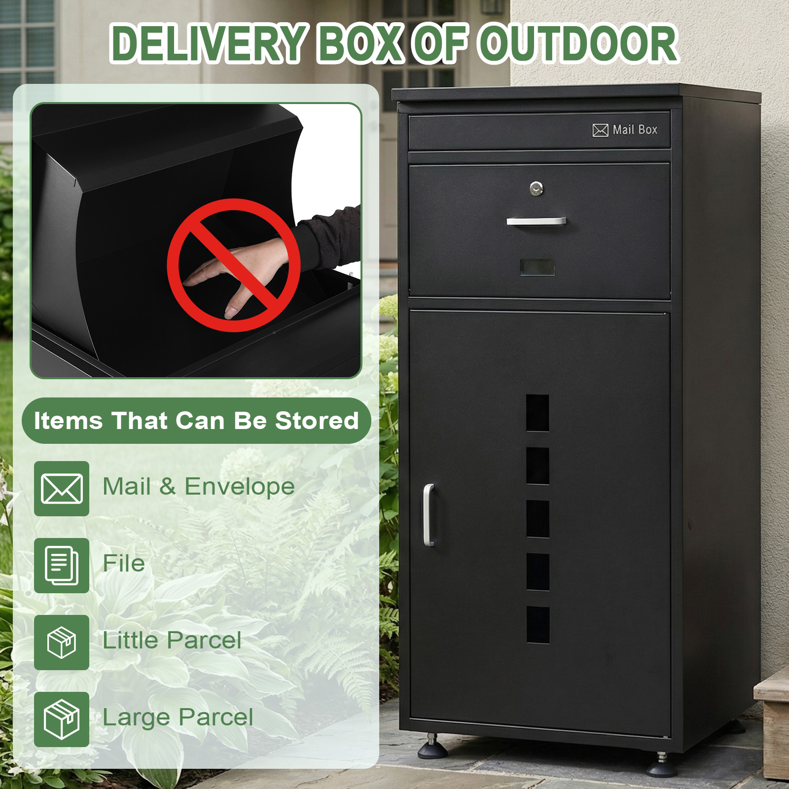 42In Oversized Parcel Drop Box – Home Yard Security Bewertung und Preis