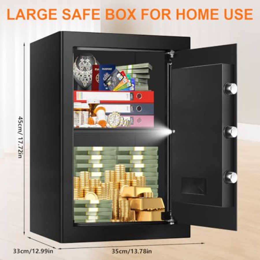 Home security safe: 3.4 cu ft  – Home Security Key Box Bewertung und Preis