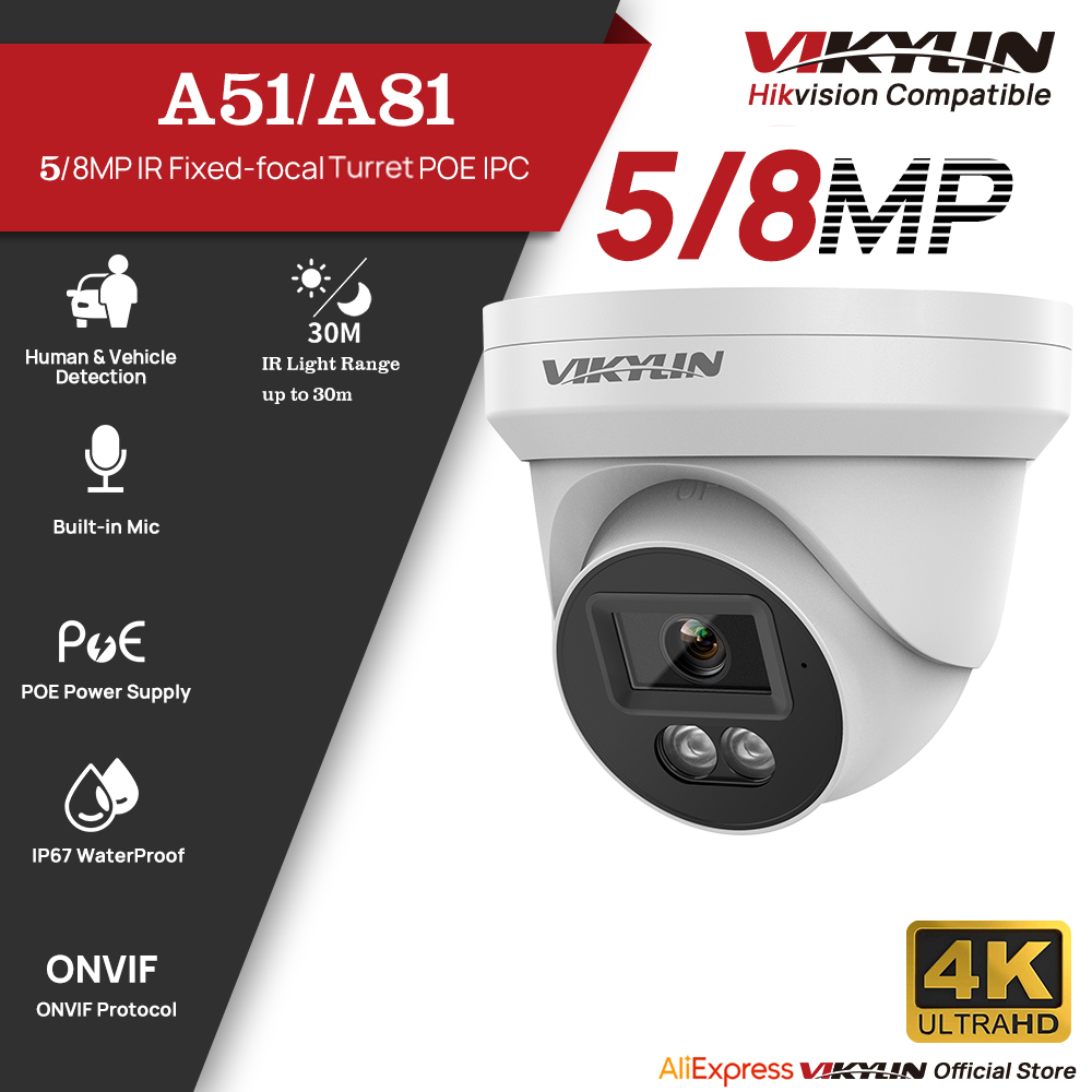 VIKYLIN 5/8MP HD IP Security C – Home Security Service Bewertung und Preis
