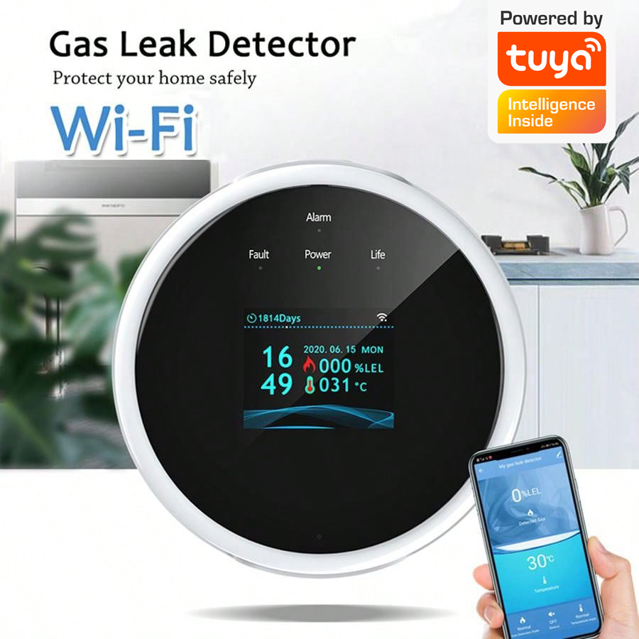 2.4G WiFi Gas Alarm Sensor Com – Home Security With Monitoring Bewertung und Preis