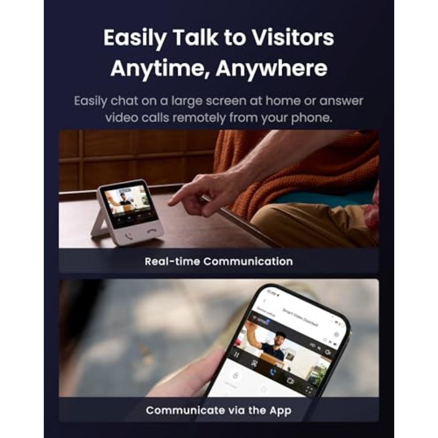 Video Doorbell Camera Wireless – Home Security Cameras No Subscription Bewertung und Preis