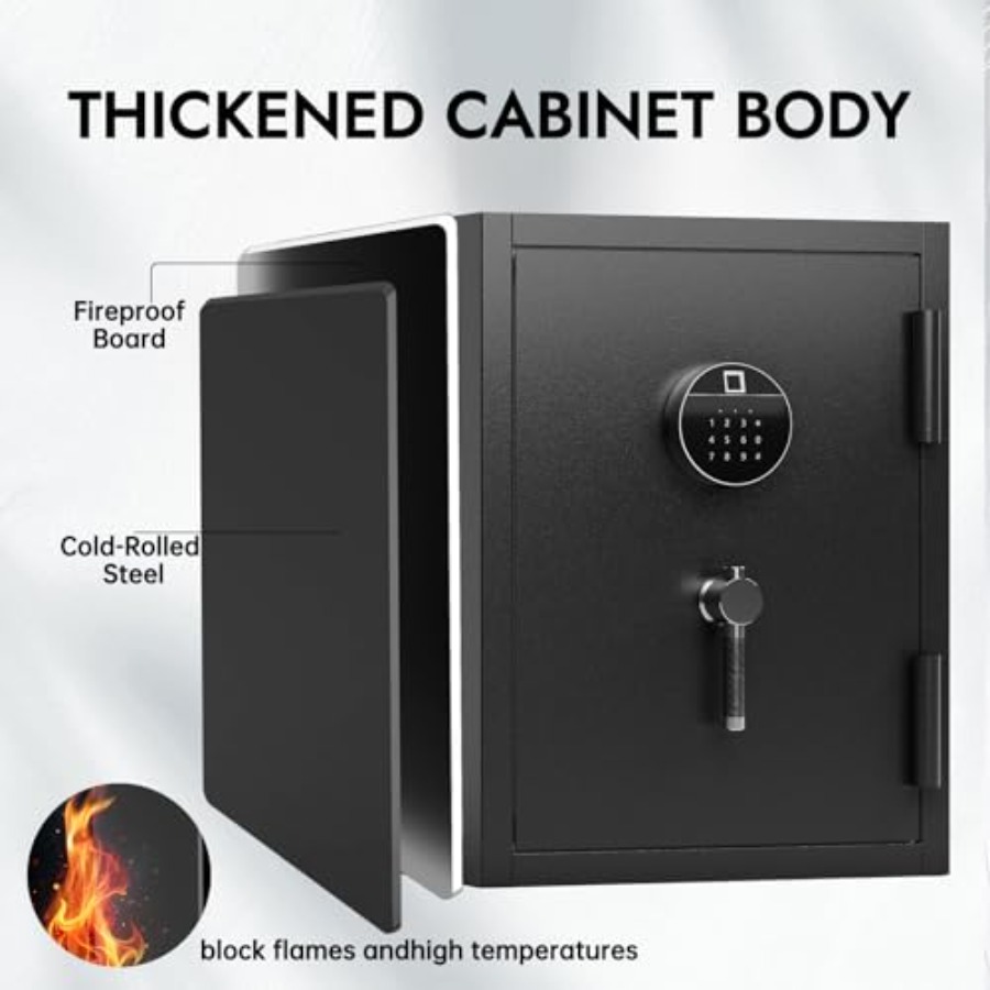 Biometric Fireproof Safe Box f – Home Security Safe Bewertung und Preis