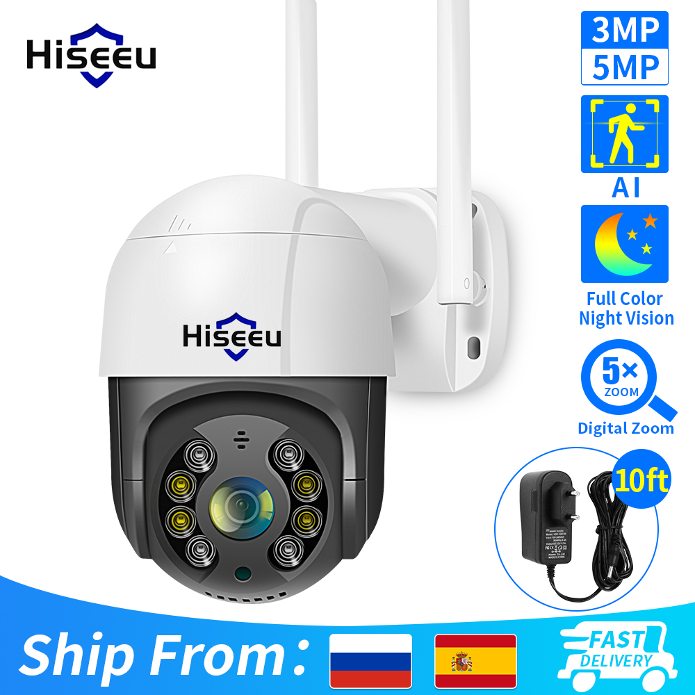 Hiseeu 4K 8MP Smart Wifi PTZ C – Home Security Ai Bewertung und Preis