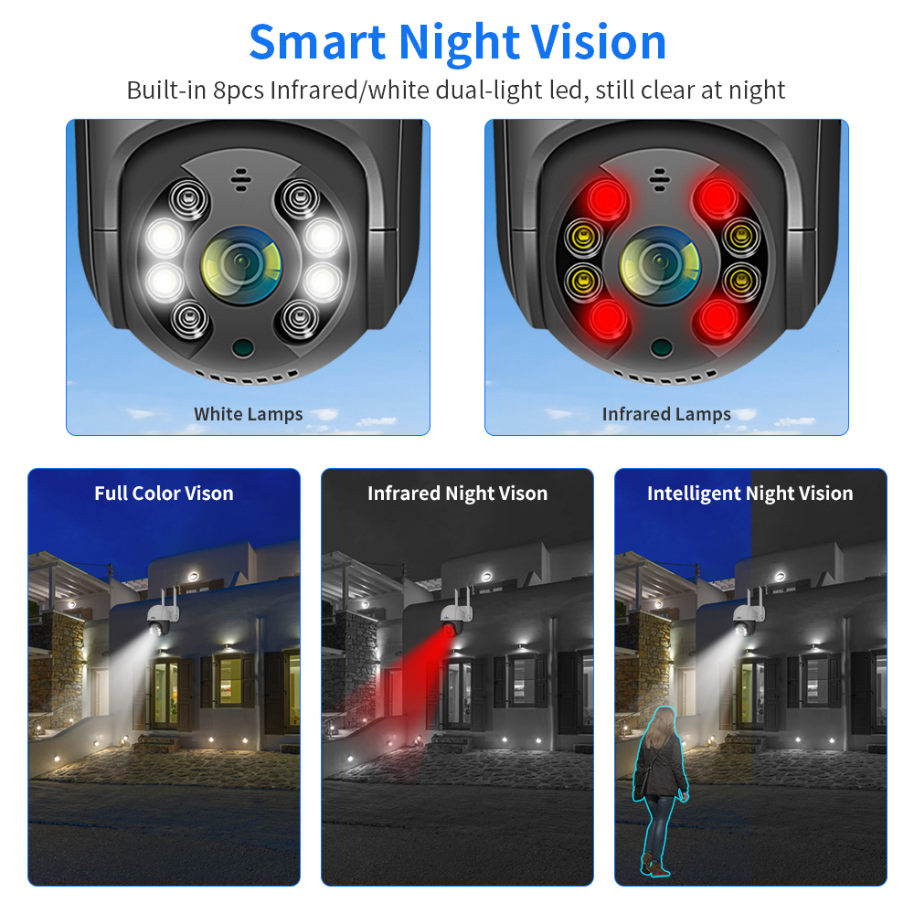 Hiseeu 4K 8MP Smart Wifi PTZ C – Home Security Ai Bewertung und Preis