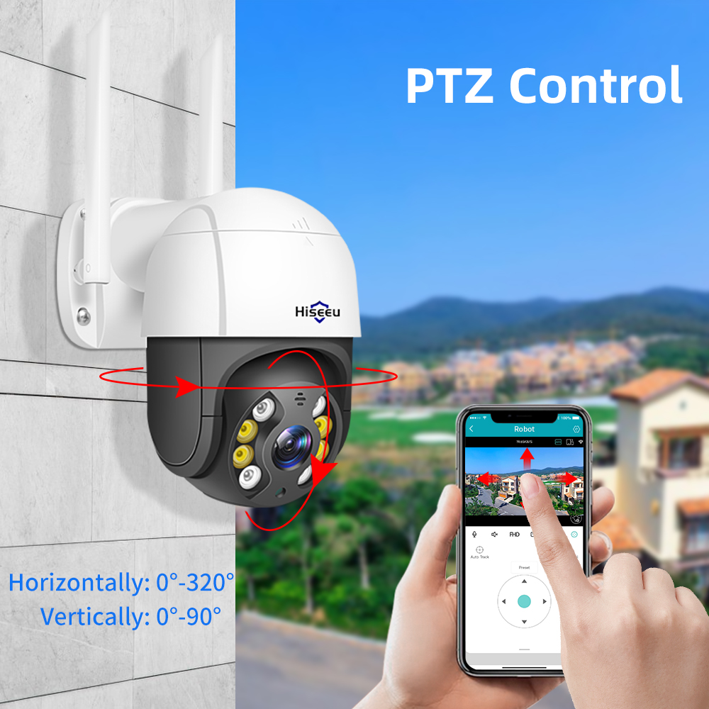Hiseeu 4K 8MP Smart Wifi PTZ C – Home Security Ai Bewertung und Preis