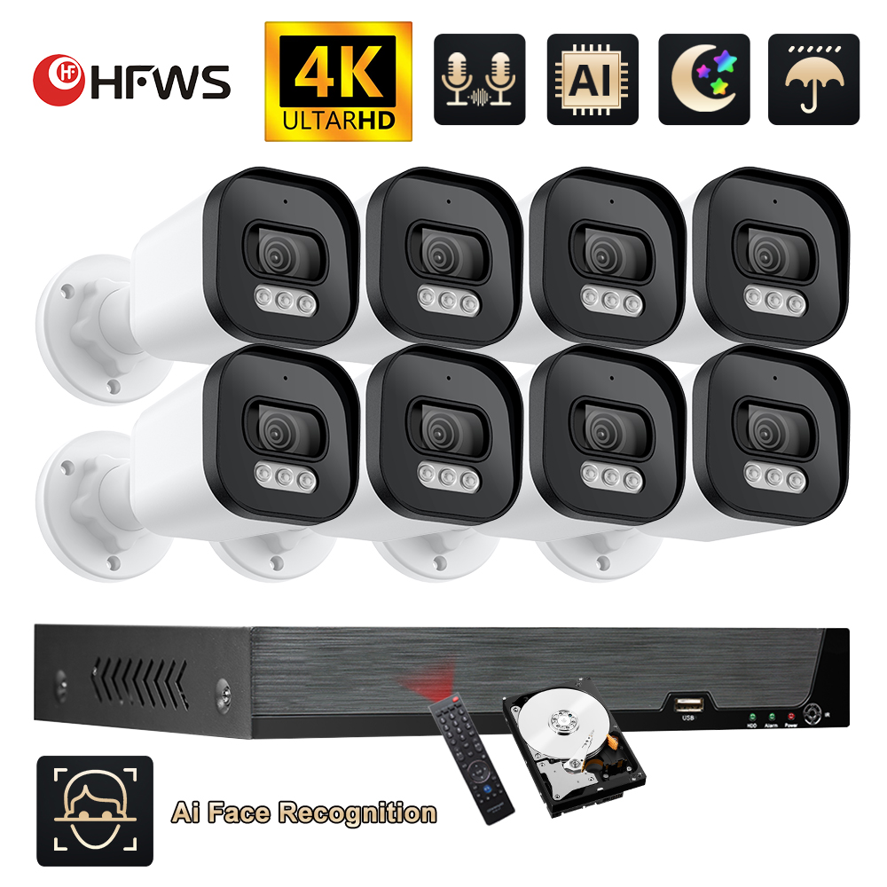 Hfws cctv camera security syst – Nvr Kit 8 Channel Bewertung und Preis