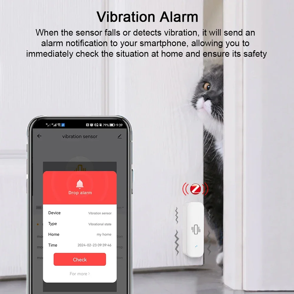 Tuya WiFi/Zigbee Smart Vibrati – Home Security With Monitoring Bewertung und Preis