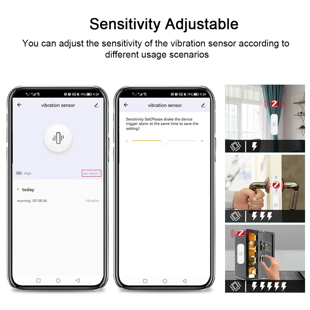 Tuya WiFi/Zigbee Smart Vibrati – Home Security With Monitoring Bewertung und Preis