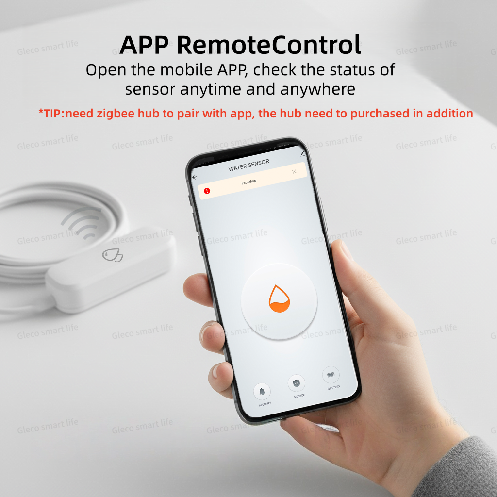 Tuya Zigbee Water Leak Sensor  – Home Security With Monitoring Bewertung und Preis