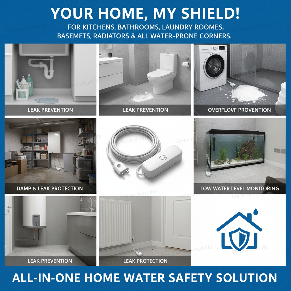Tuya Zigbee Water Leak Sensor  – Home Security With Monitoring Bewertung und Preis