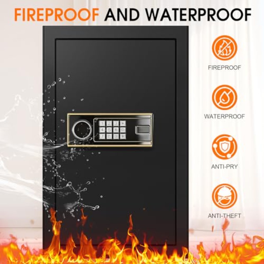 3.4 Cuft Large Fireproof Safe  – Home Security Key Box Bewertung und Preis