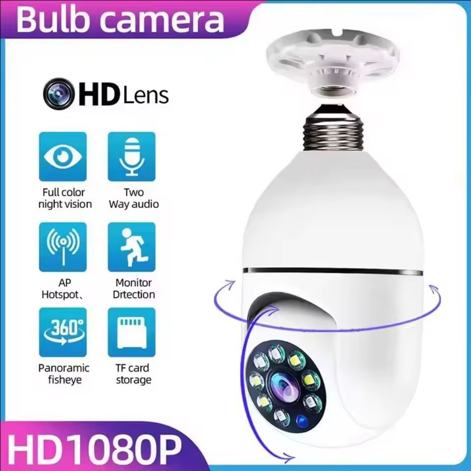 4G WiFi IP Camera E27 Bulb Cam – Home Security Ai Bewertung und Preis