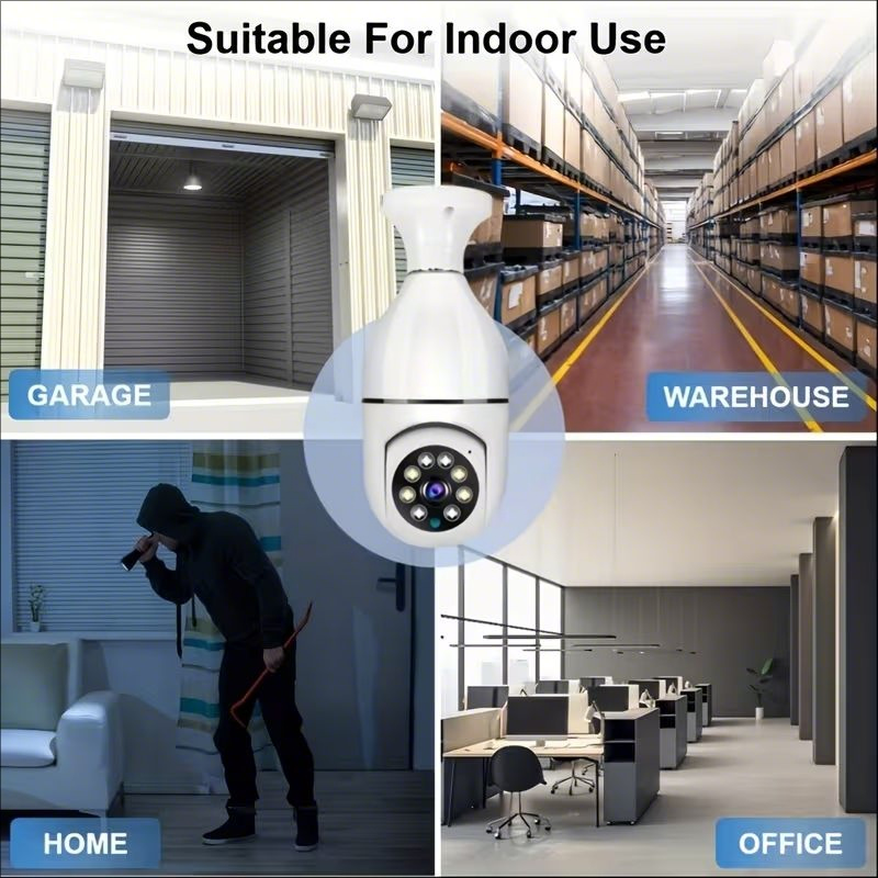 4G WiFi IP Camera E27 Bulb Cam – Home Security Ai Bewertung und Preis