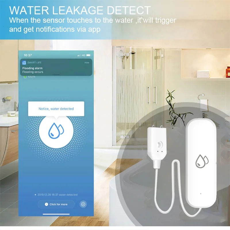 Smart Home Zigbee Water Leak D – Home Security Home Assistant Bewertung und Preis