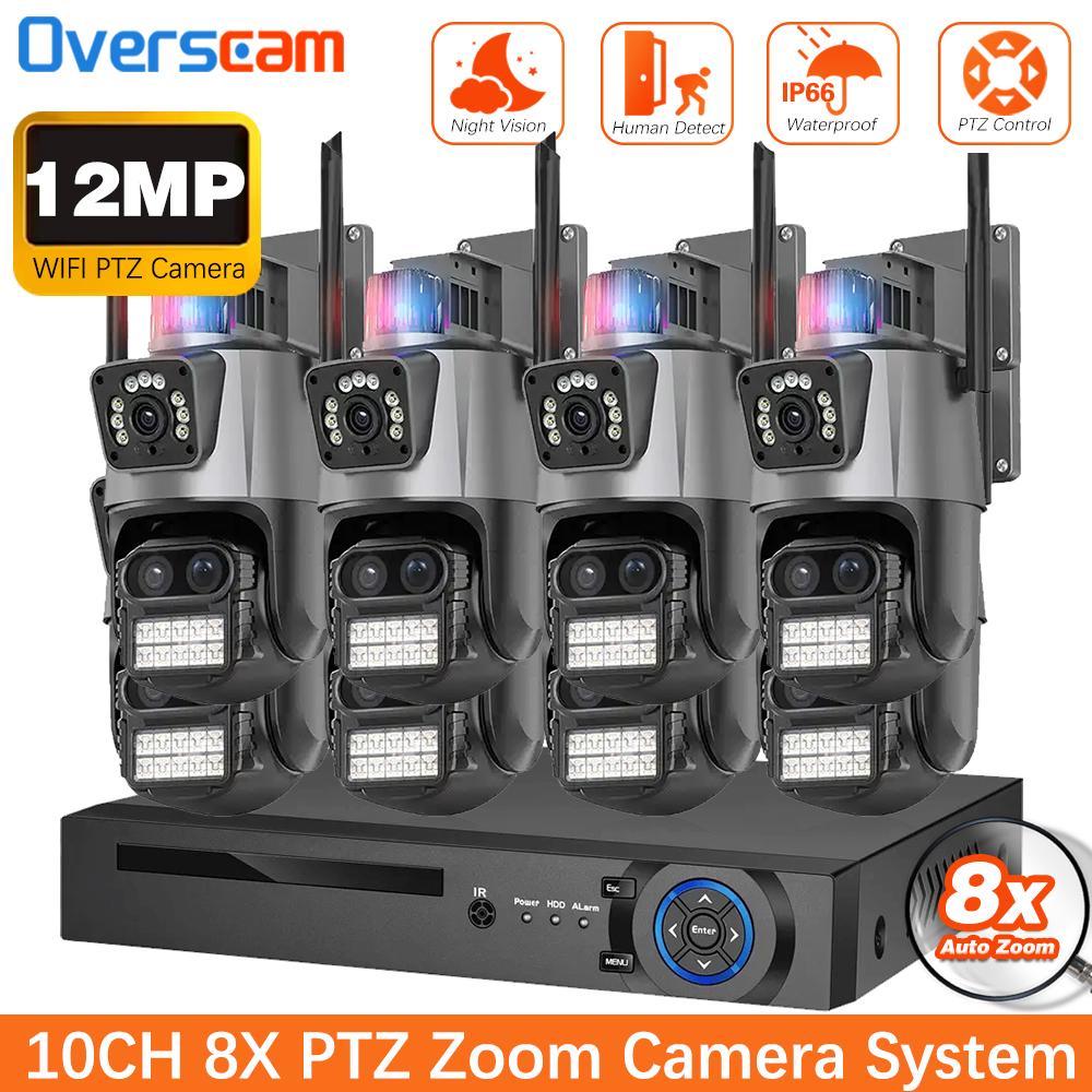 10CH 4K 8MP POE NVR Kit Smart  – Nvr Kit 8 Channel Bewertung und Preis